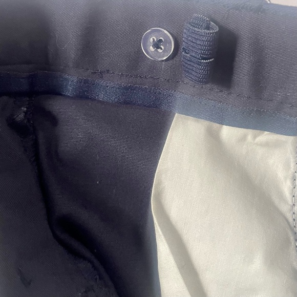 French Toast Navy Blue Adjustable-Waist Straight-Leg Uniform Pants, NWT 10.5+ - Picture 6 of 9
